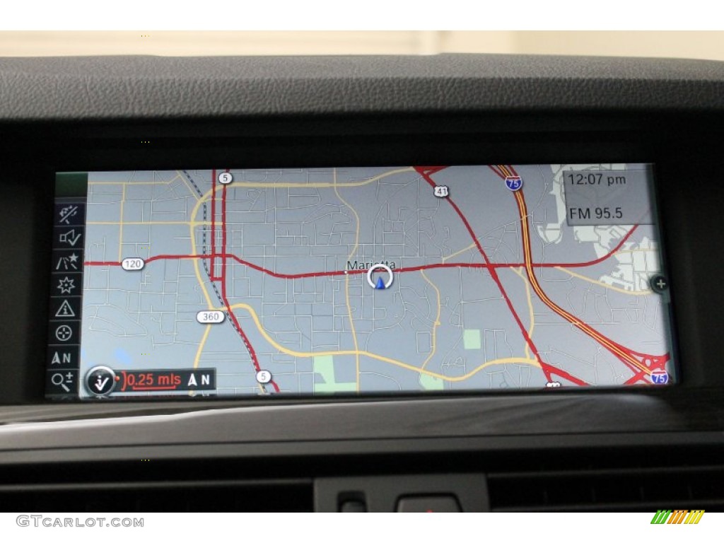 2011 BMW 5 Series 550i Sedan Navigation Photo #79907063