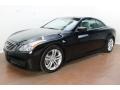 2009 Black Obsidian Infiniti G 37 Convertible  photo #2