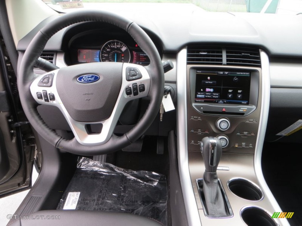 2013 Ford Edge SEL Charcoal Black Dashboard Photo ...