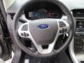 Charcoal Black 2013 Ford Edge SEL Steering Wheel
