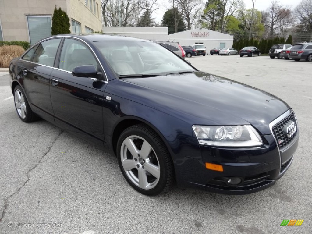 Night Blue Pearl Effect 2008 Audi A6 3.2 quattro Sedan Exterior Photo #79908777