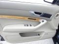 Cardamom Beige 2008 Audi A6 3.2 quattro Sedan Door Panel