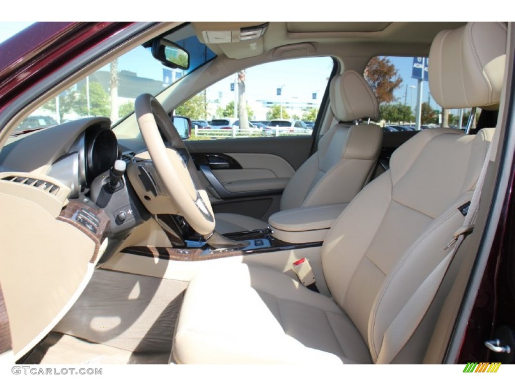 2013 MDX SH-AWD - Dark Cherry Pearl / Parchment photo #10