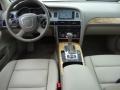 Cardamom Beige Dashboard Photo for 2008 Audi A6 #79909210