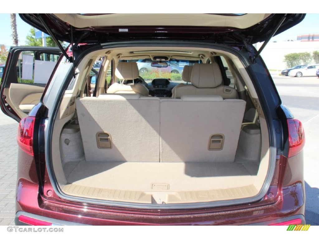 2013 MDX SH-AWD - Dark Cherry Pearl / Parchment photo #17