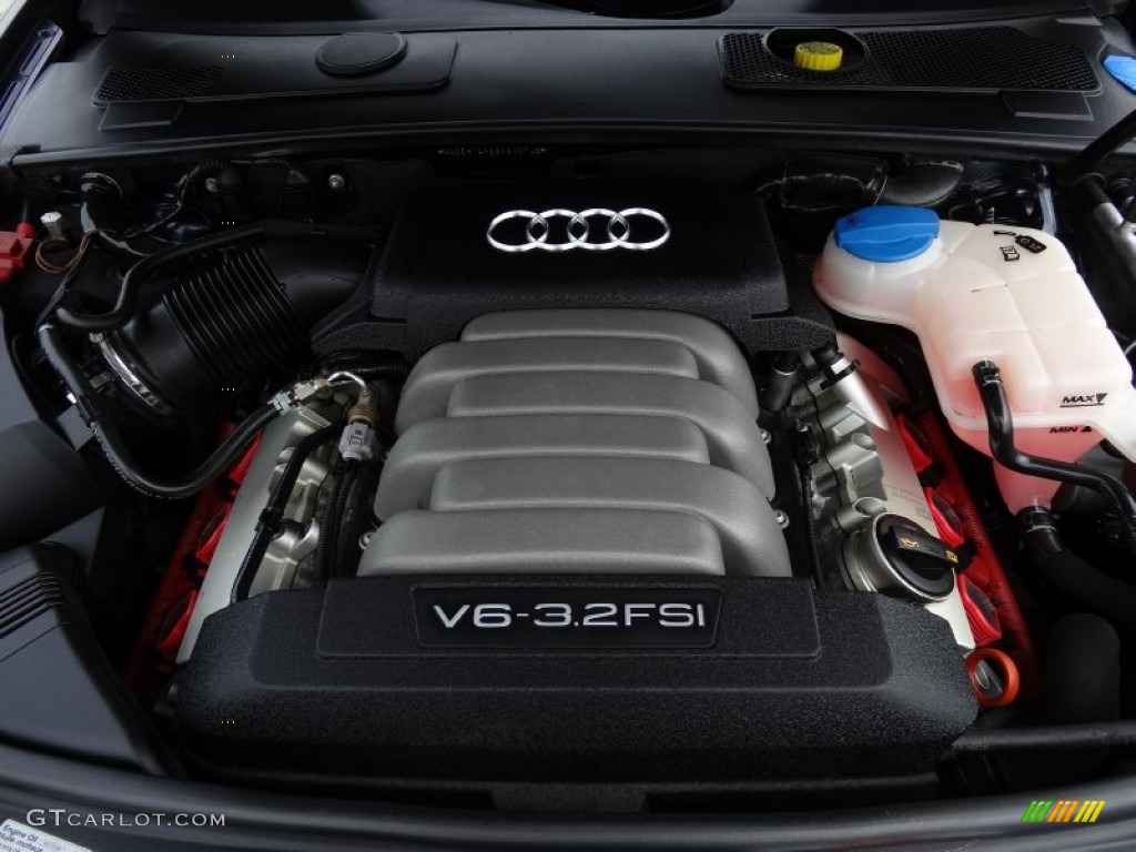 2008 Audi A6 3.2 quattro Sedan Engine Photos