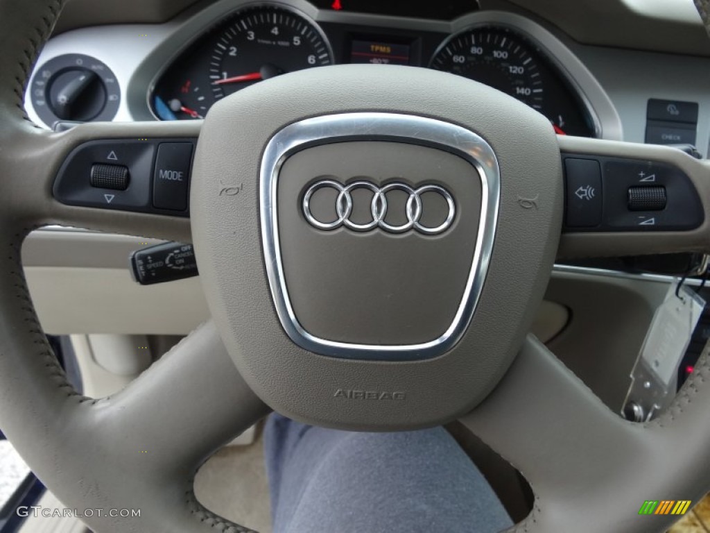 2008 Audi A6 3.2 quattro Sedan Steering Wheel Photos