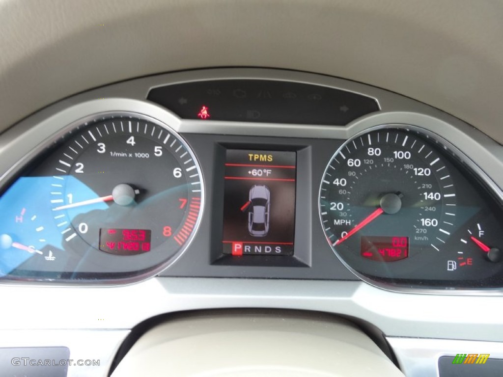 2008 Audi A6 3.2 quattro Sedan Gauges Photo #79909524