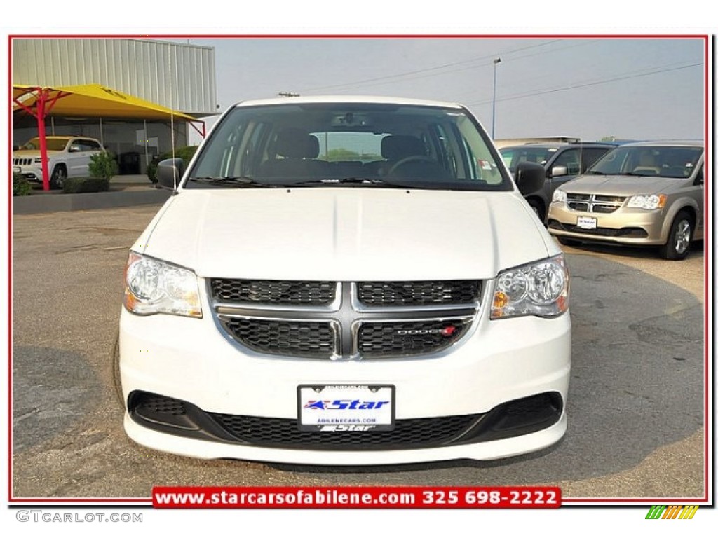 2013 Grand Caravan American Value Package - Stone White / Black/Light Graystone photo #9