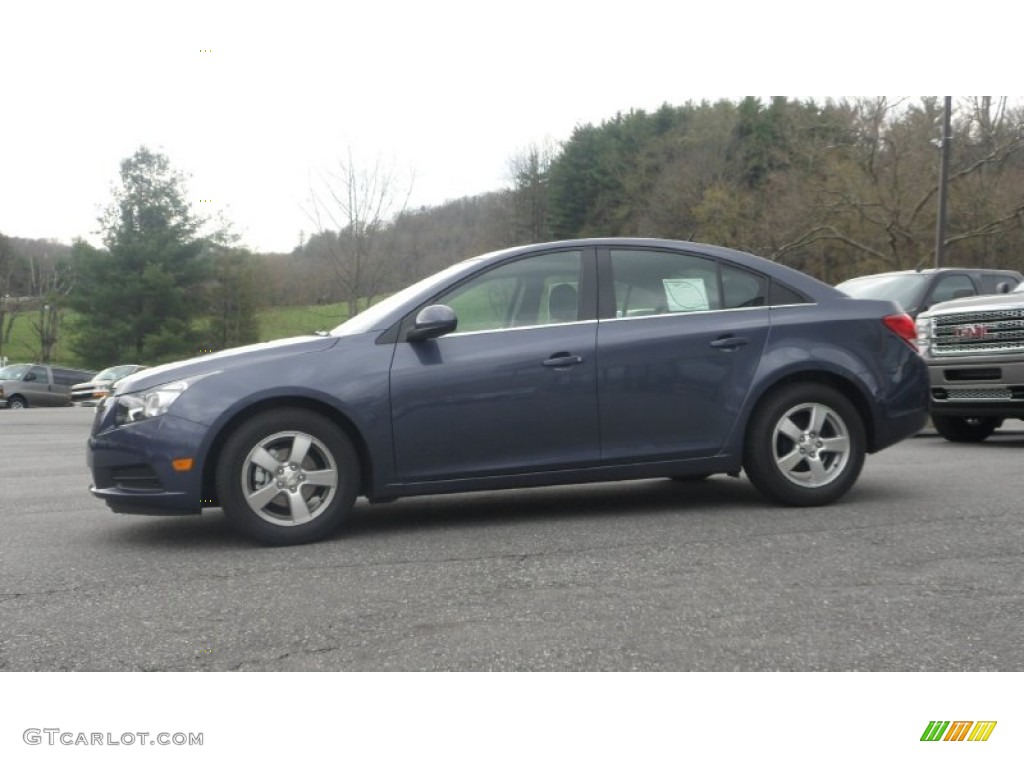 2013 Cruze LT - Atlantis Blue Metallic / Jet Black photo #3