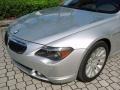 2005 Titanium Silver Metallic BMW 6 Series 645i Coupe  photo #5