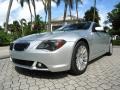 2005 Titanium Silver Metallic BMW 6 Series 645i Coupe  photo #11