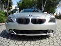 2005 Titanium Silver Metallic BMW 6 Series 645i Coupe  photo #12