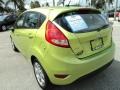 2011 Lime Squeeze Metallic Ford Fiesta SES Hatchback  photo #9