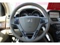 2013 Acura MDX Parchment Interior Steering Wheel Photo