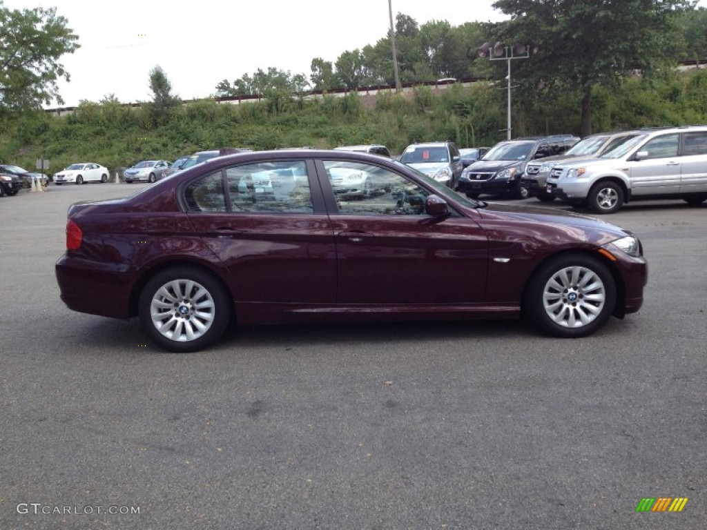 2009 3 Series 328i Sedan - Crimson Red / Oyster Dakota Leather photo #5