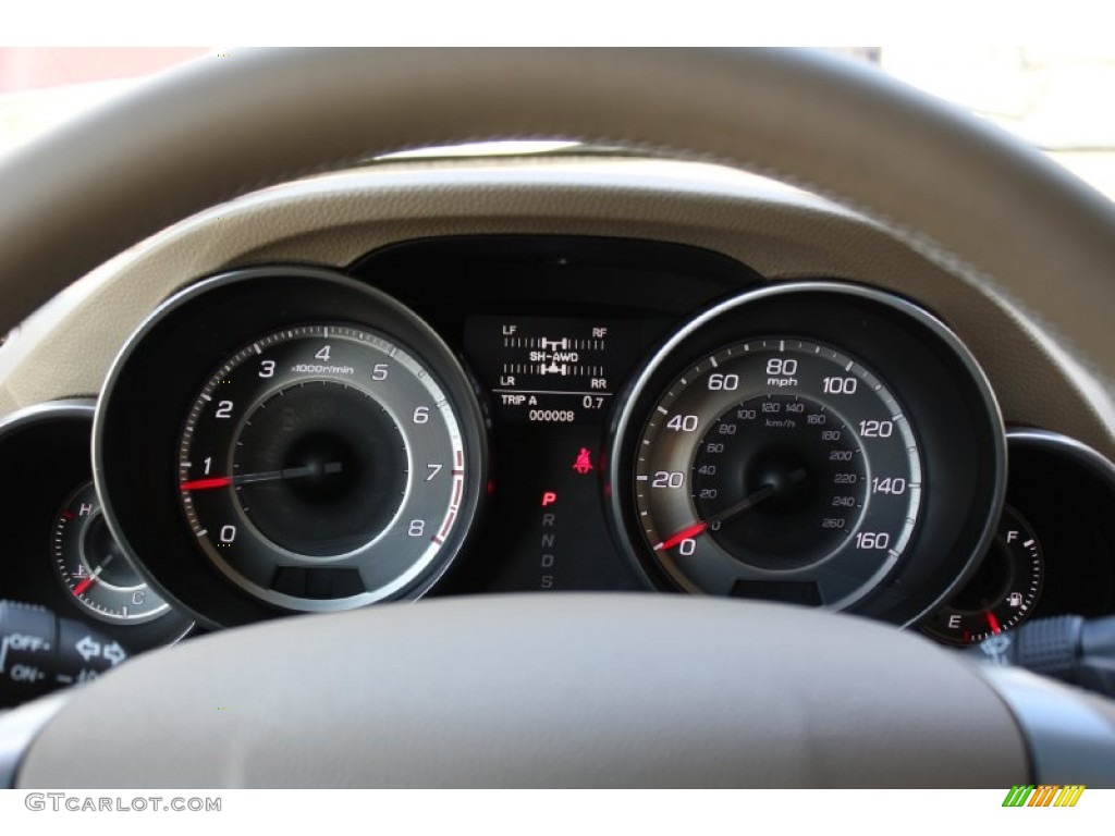 2013 Acura MDX SH-AWD Technology Gauges Photo #79911919