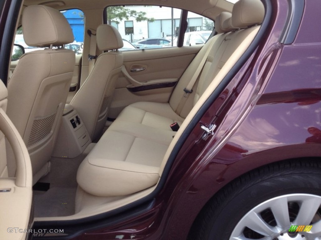 2009 3 Series 328i Sedan - Crimson Red / Oyster Dakota Leather photo #11