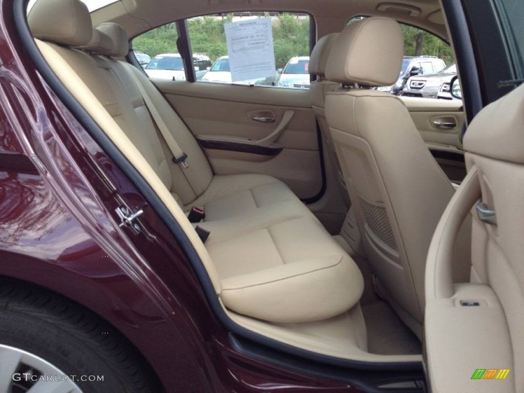 2009 3 Series 328i Sedan - Crimson Red / Oyster Dakota Leather photo #12