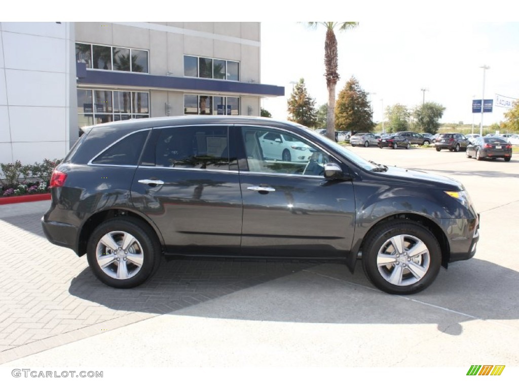 2013 MDX SH-AWD - Graphite Luster Metallic / Graystone photo #8