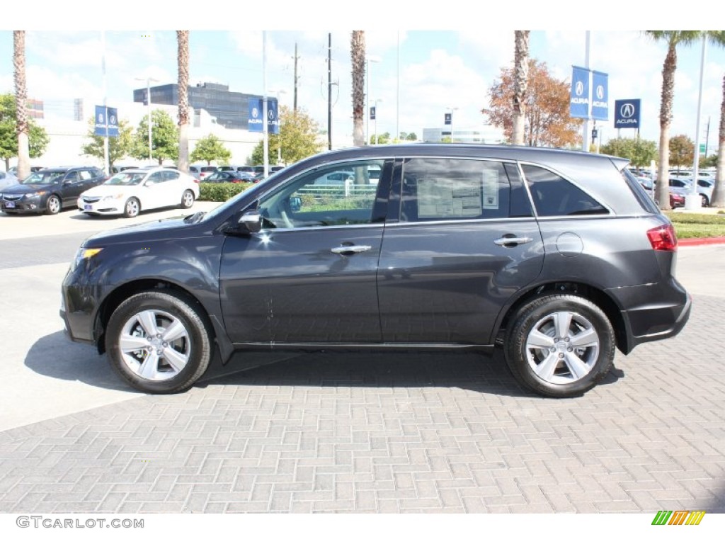 2013 MDX SH-AWD Technology - Graphite Luster Metallic / Graystone photo #5