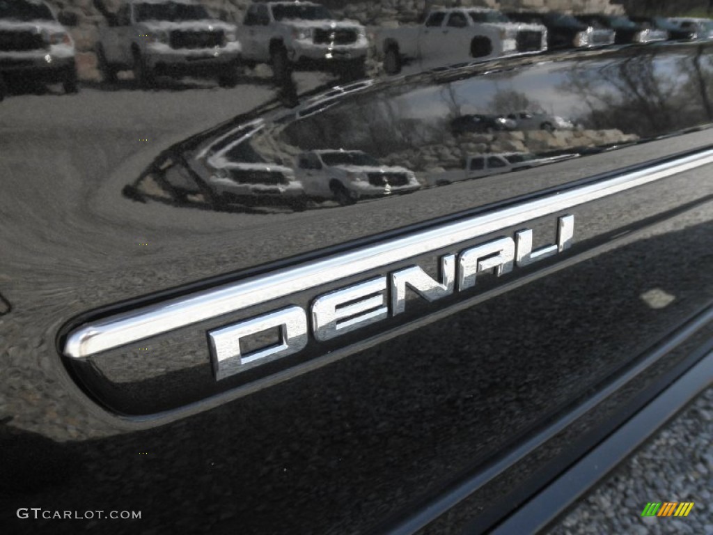 2013 Acadia Denali AWD - Carbon Black Metallic / Ebony photo #5