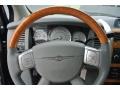 2008 Chrysler Aspen Dark Slate Gray/Light Slate Gray Interior Steering Wheel Photo
