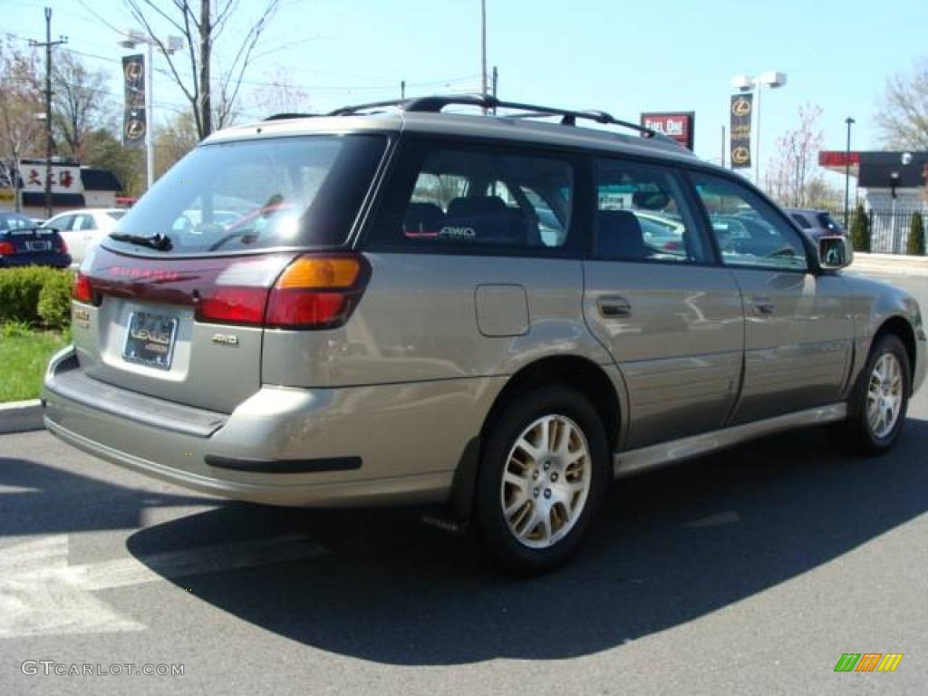 2003 Outback H6 3.0 Wagon - Titanium Beige Pearl / Gray photo #4