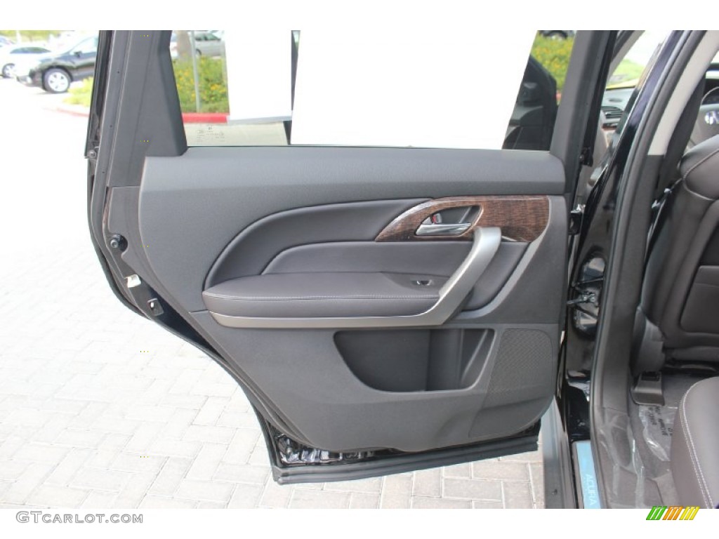 2013 MDX SH-AWD Advance - Crystal Black Pearl / Ebony photo #12