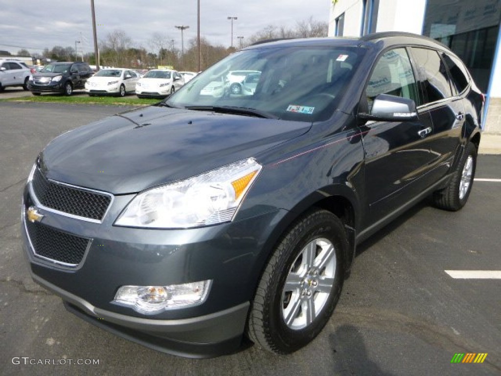 Cyber Gray Metallic 2011 Chevrolet Traverse LT AWD Exterior Photo #79916097