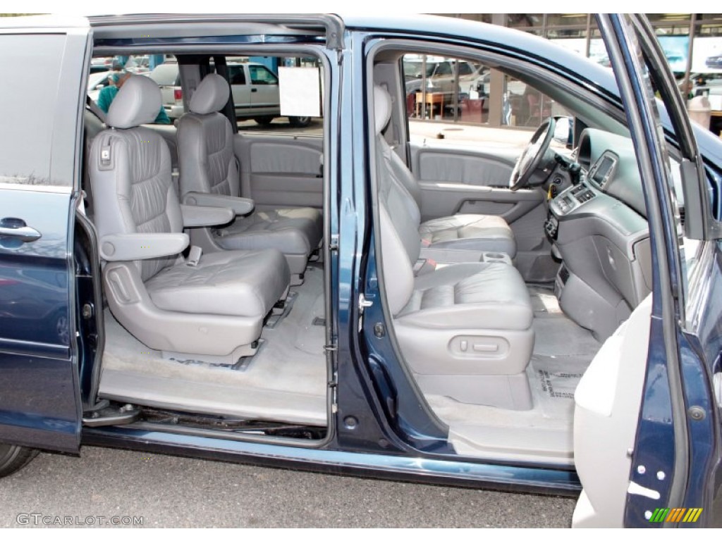 2010 Odyssey EX-L - Bali Blue Pearl / Gray photo #11