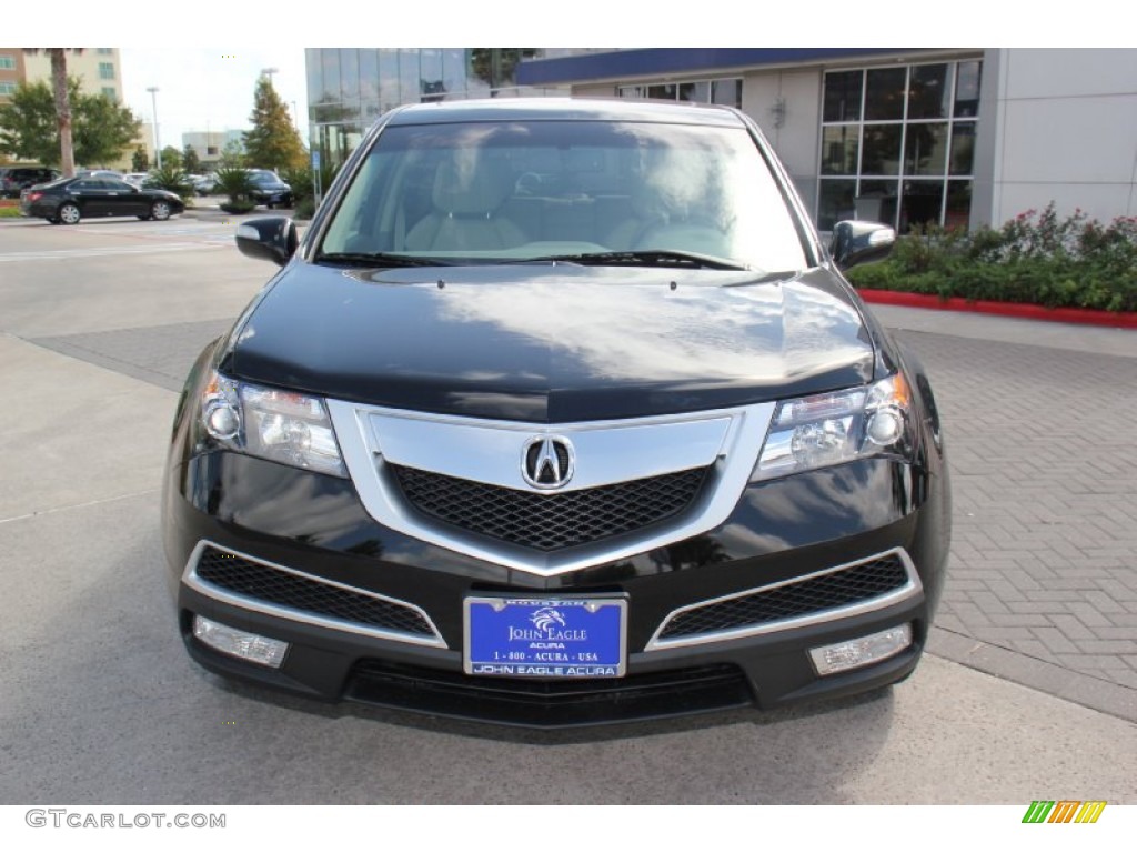 2013 MDX SH-AWD - Crystal Black Pearl / Graystone photo #2