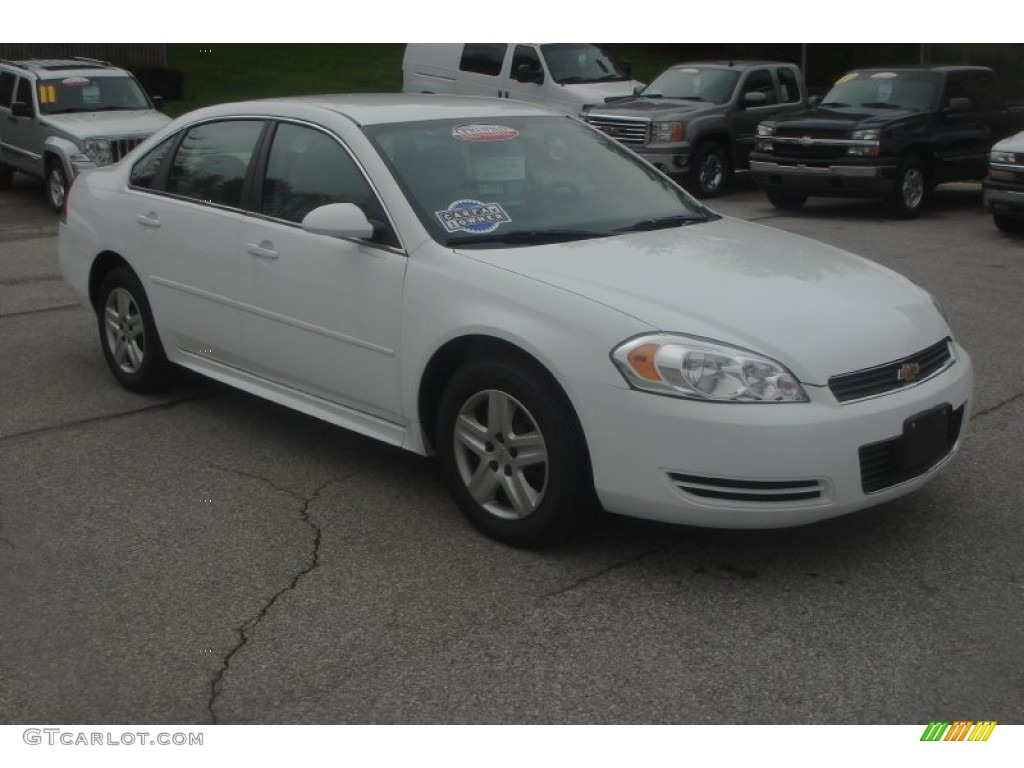 2010 Impala LS - Summit White / Neutral photo #1