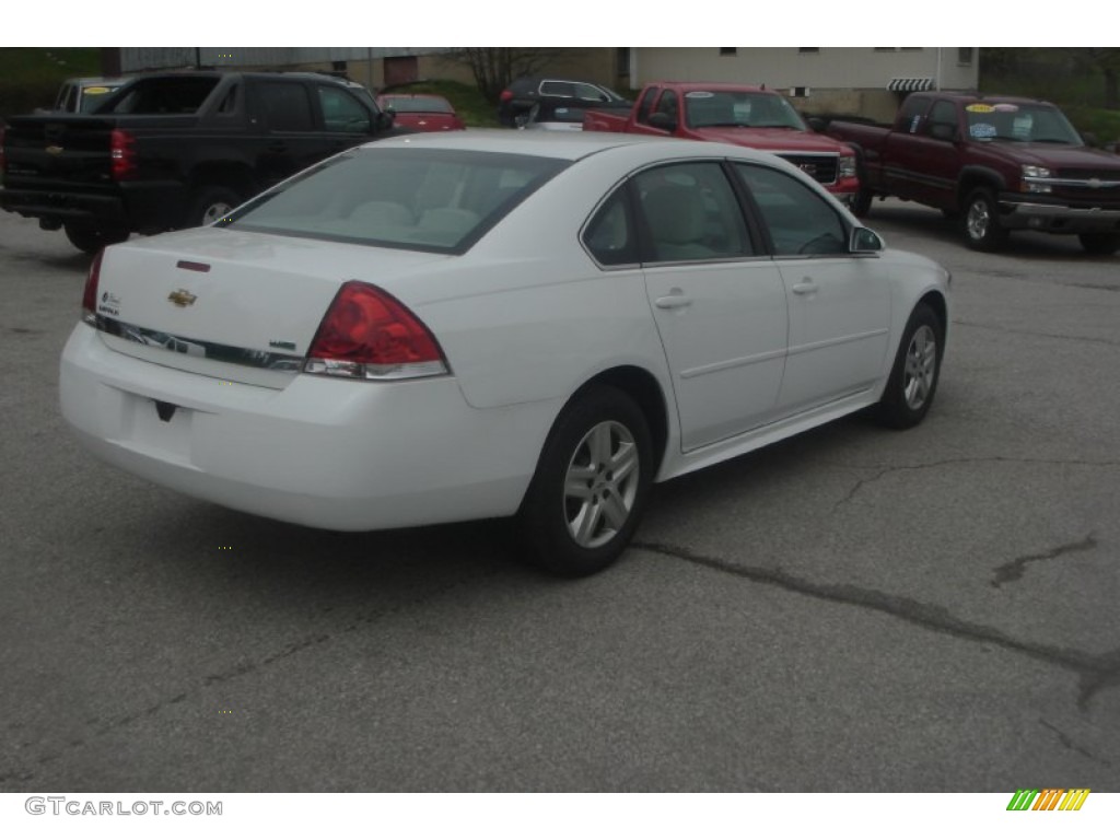 2010 Impala LS - Summit White / Neutral photo #3