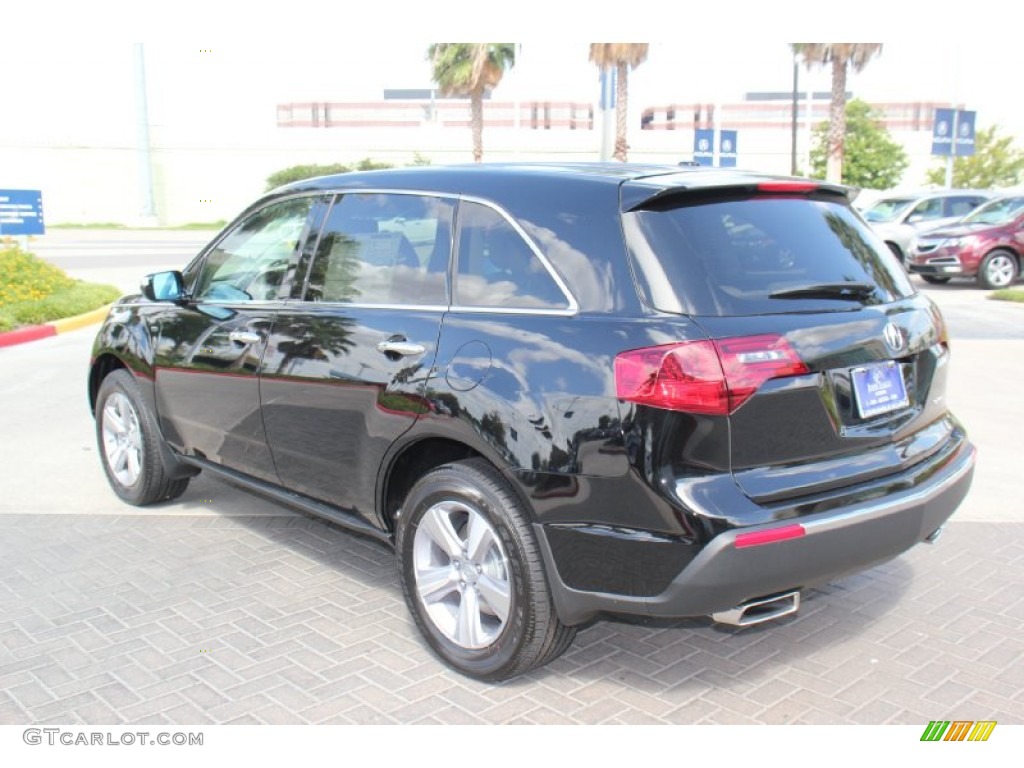 2013 MDX SH-AWD - Crystal Black Pearl / Graystone photo #5