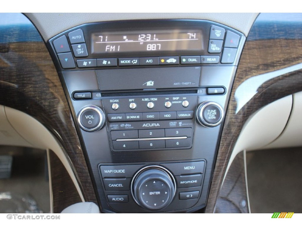 2013 MDX SH-AWD Advance - Aspen White Pearl / Parchment photo #15