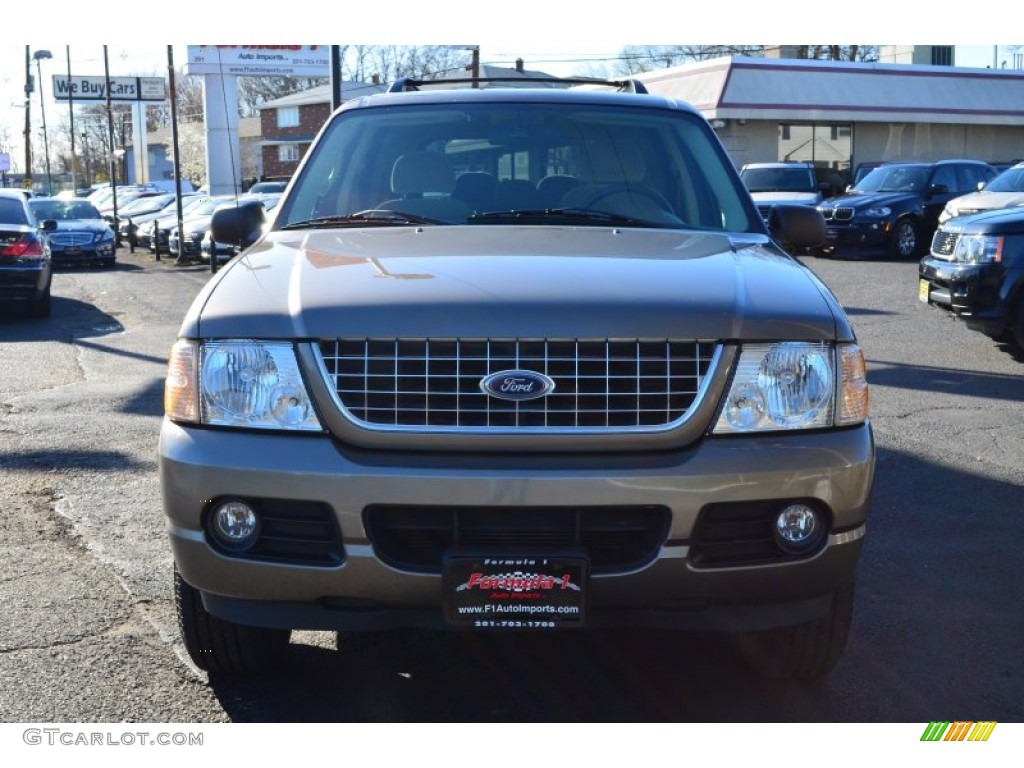 2005 Explorer XLT 4x4 - Mineral Grey Metallic / Graphite photo #2