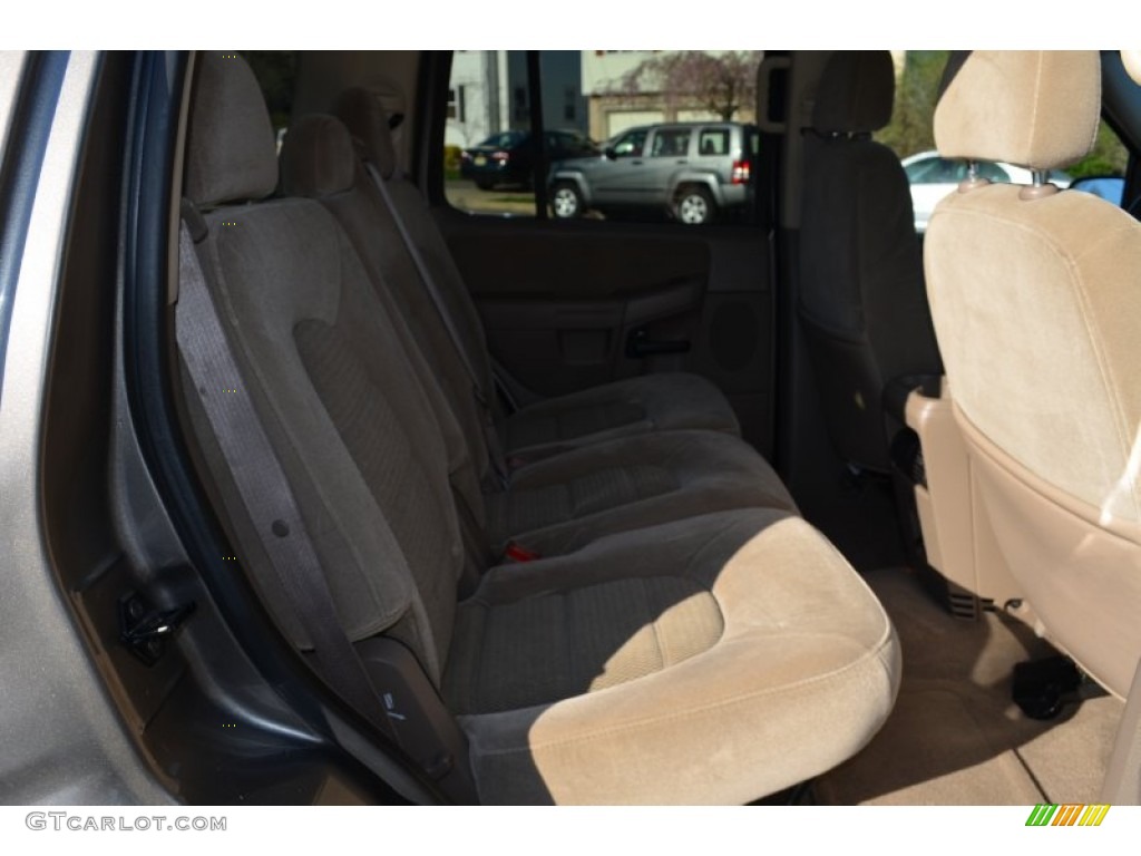 2005 Explorer XLT 4x4 - Mineral Grey Metallic / Graphite photo #13