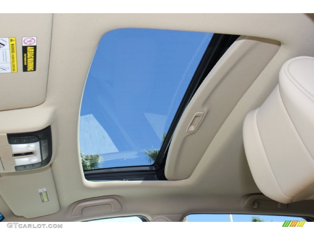 2013 MDX SH-AWD Advance - Aspen White Pearl / Parchment photo #13