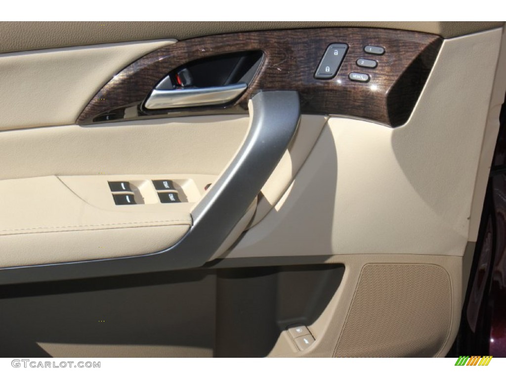 2013 MDX SH-AWD Advance - Aspen White Pearl / Parchment photo #16