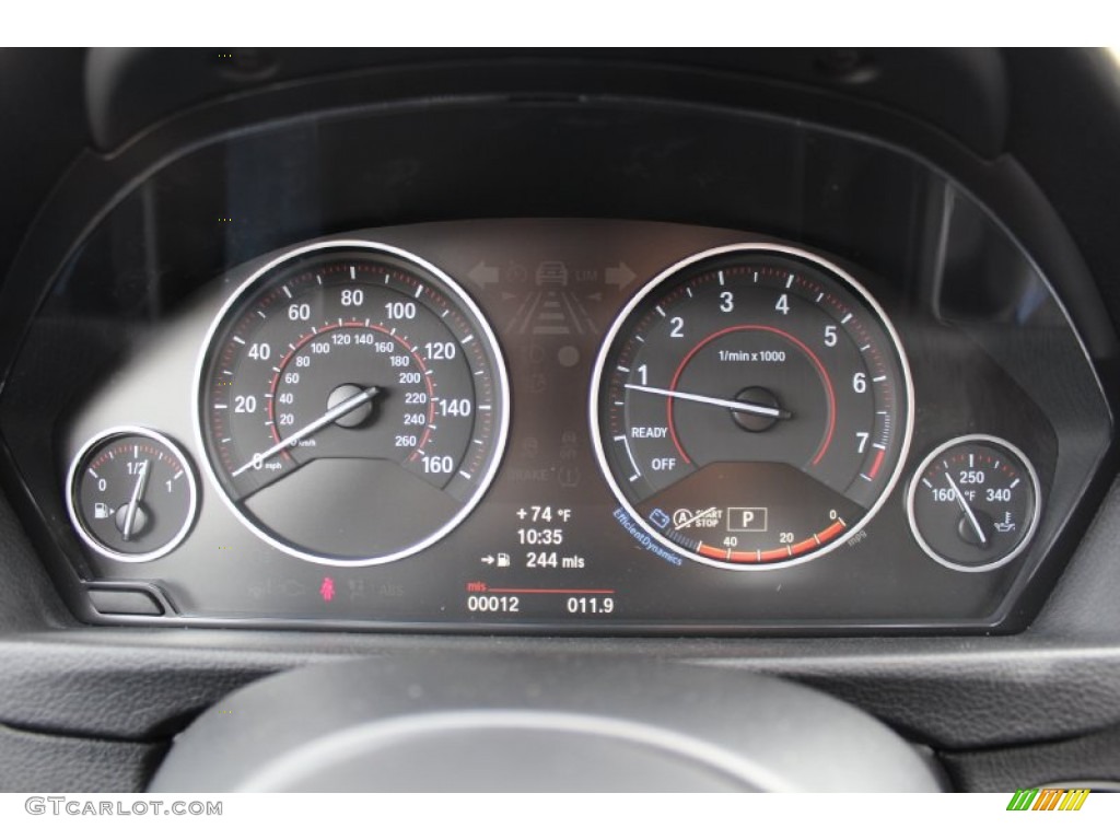 2013 3 Series 335i Sedan - Jet Black / Black photo #11