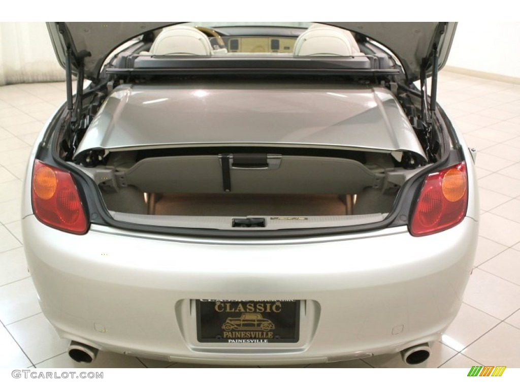 2002 SC 430 - Millenium Silver Metallic / Ecru photo #46