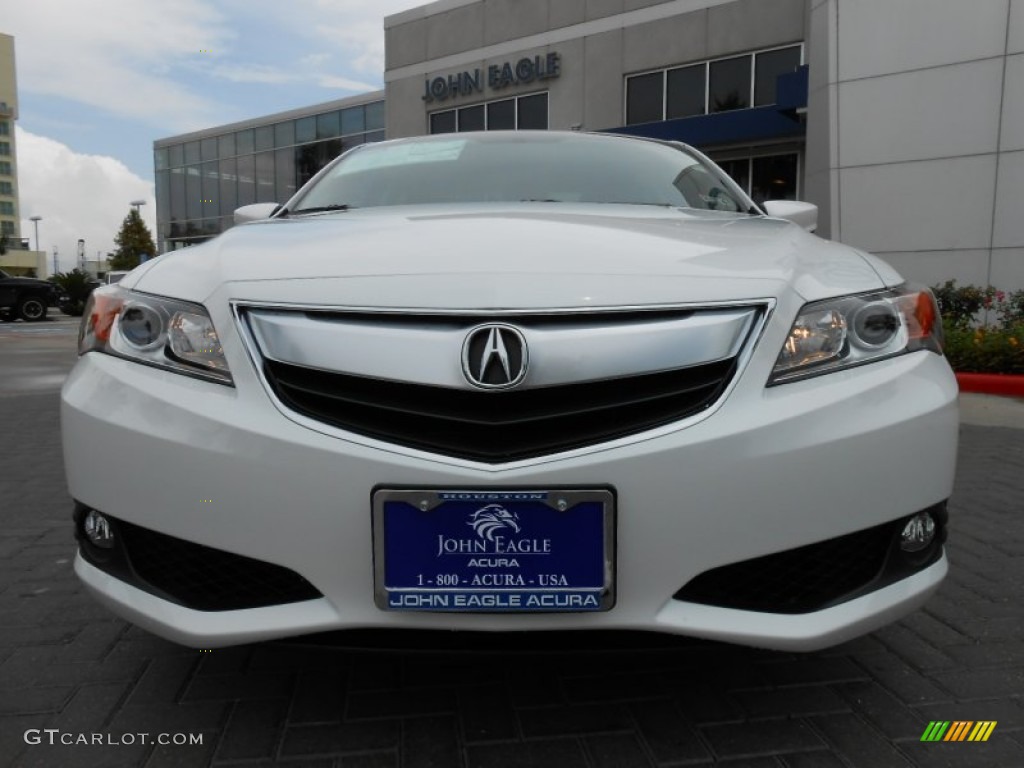 2013 ILX 2.0L Technology - Bellanova White Pearl / Ebony photo #2