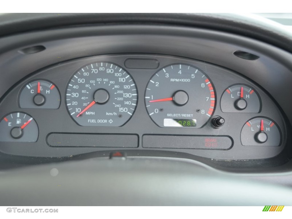 2004 Ford Mustang GT Convertible Gauges Photo #79924673