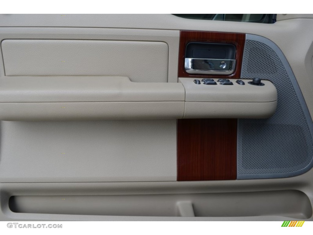 2007 F150 Lariat SuperCab 4x4 - Dark Blue Pearl Metallic / Tan photo #8