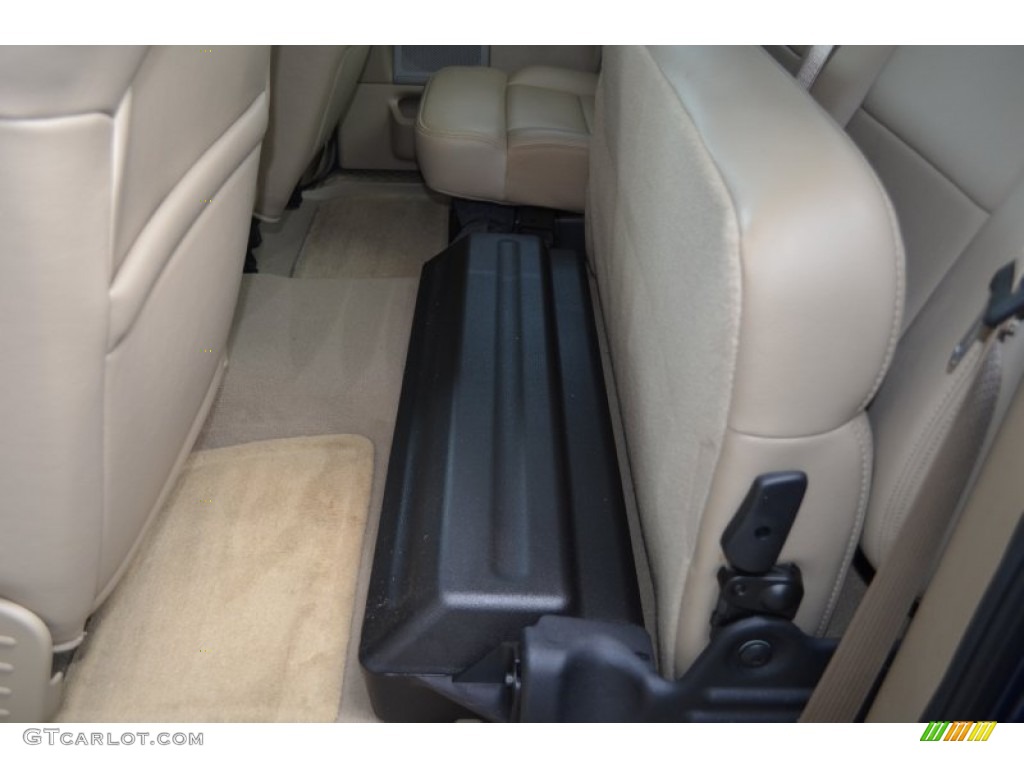 2007 F150 Lariat SuperCab 4x4 - Dark Blue Pearl Metallic / Tan photo #21