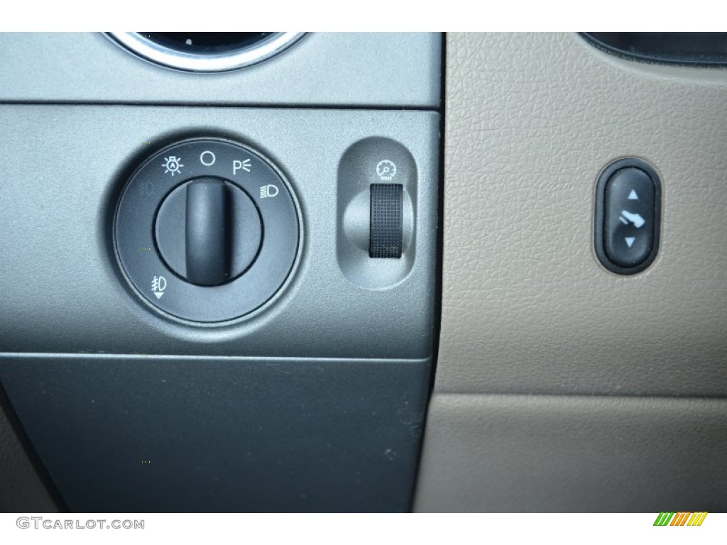 2007 F150 Lariat SuperCab 4x4 - Dark Blue Pearl Metallic / Tan photo #26