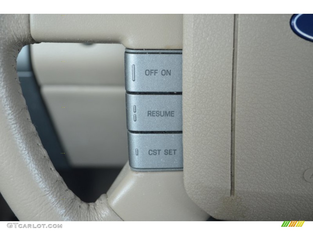 2007 F150 Lariat SuperCab 4x4 - Dark Blue Pearl Metallic / Tan photo #27