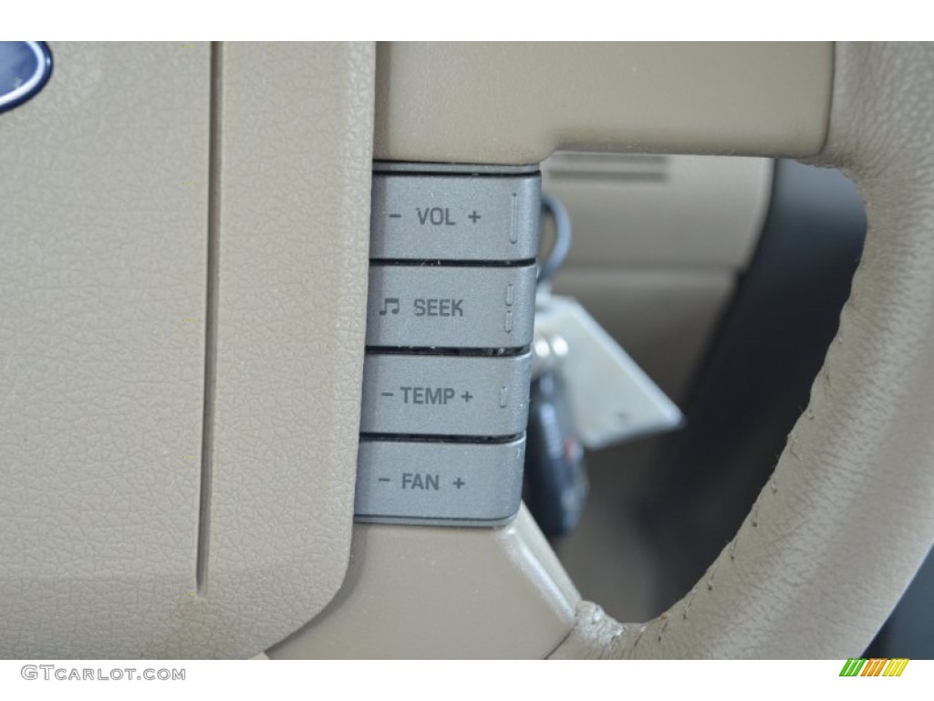 2007 F150 Lariat SuperCab 4x4 - Dark Blue Pearl Metallic / Tan photo #28