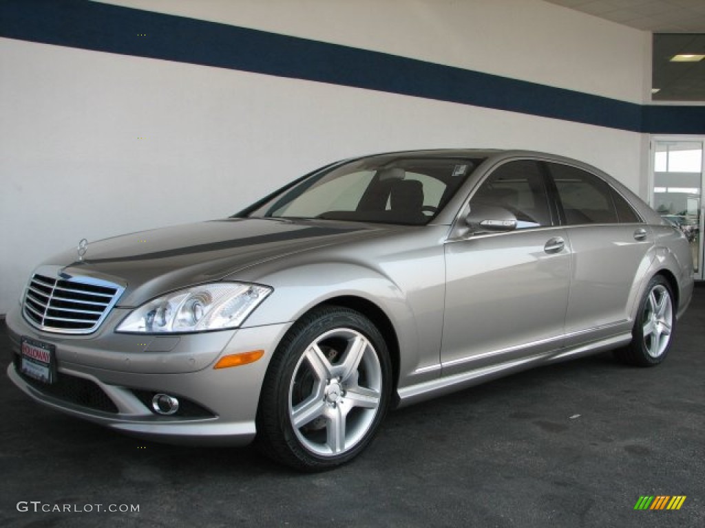 2007 S 550 4Matic Sedan - Pewter Metallic / Black photo #1